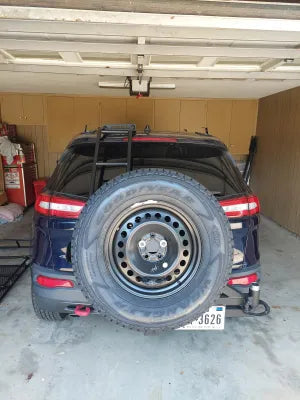 Universal Swing Out Tire Carrier by 6 Monkeys Upfit Parts